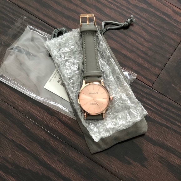 Monroe Watch in Sunset Solerose - Picture 4 of 8